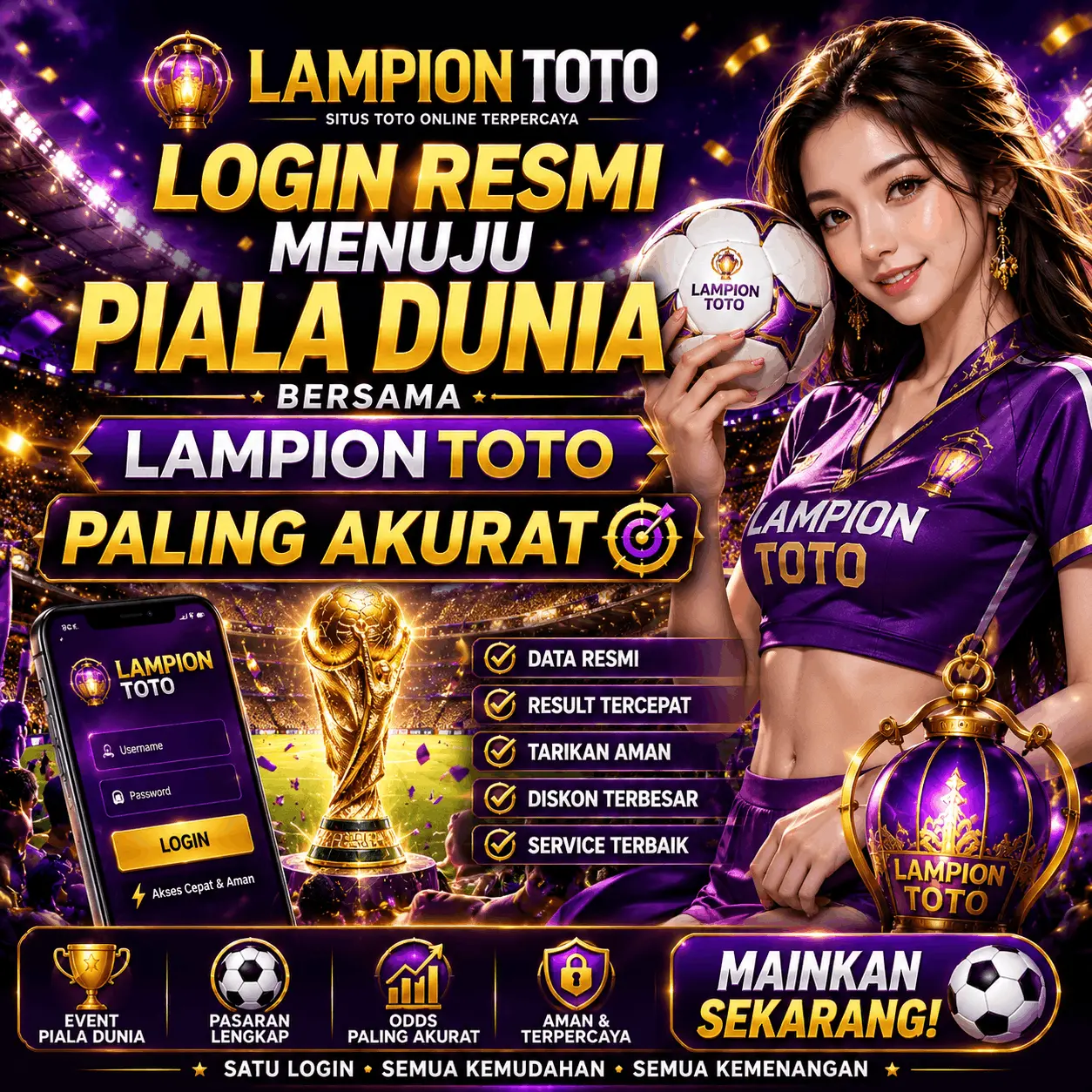 LAMPIONTOTO | Login Resmi Menuju Piala Dunia Bersama LAMPION TOTO Paling Akurat